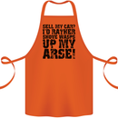 Sell My Car? Funny Classic Sport Enthusiast Cotton Apron 100% Organic Orange