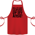 Sell My Car? Funny Classic Sport Enthusiast Cotton Apron 100% Organic Red