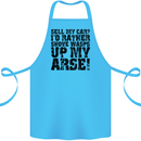 Sell My Car? Funny Classic Sport Enthusiast Cotton Apron 100% Organic Turquoise