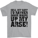 Sell My Car? Funny Classic Sport Enthusiast Mens T-Shirt Cotton Gildan Sports Grey