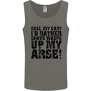 Sell My Car? Funny Classic Sport Enthusiast Mens Vest Tank Top Charcoal