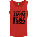 Sell My Car? Funny Classic Sport Enthusiast Mens Vest Tank Top Red