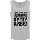 Sell My Car? Funny Classic Sport Enthusiast Mens Vest Tank Top Sports Grey