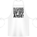 Sell My Caravan? Caravanning Funny Holiday Cotton Apron 100% Organic White