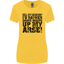Sell My Caravan? Caravanning Funny Holiday Womens Wider Cut T-Shirt Yellow