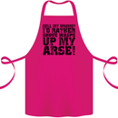 Sell My Drums? Drums Drummer Drumming Cotton Apron 100% Organic Pink