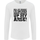 Sell My Drums? Drums Drummer Drumming Mens Long Sleeve T-Shirt White