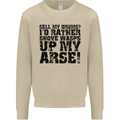Sell My Drums? Drums Drummer Drumming Mens Sweatshirt Jumper Sand