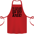 Sell My Golf Clubs? Funny Golfer Golfing Cotton Apron 100% Organic Red