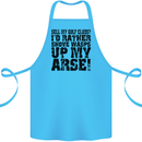 Sell My Golf Clubs? Funny Golfer Golfing Cotton Apron 100% Organic Turquoise