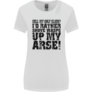 Sell My Golf Clubs? Funny Golfer Golfing Womens Wider Cut T-Shirt White