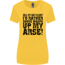 Sell My Golf Clubs? Funny Golfer Golfing Womens Wider Cut T-Shirt Yellow