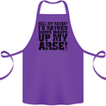 Sell My Kayak? Funny Kayaking Cotton Apron 100% Organic Purple