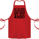 Sell My Kayak? Funny Kayaking Cotton Apron 100% Organic Red
