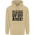 Sell My Kayak? Funny Kayaking Mens 80% Cotton Hoodie Sand