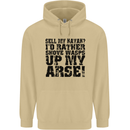 Sell My Kayak? Funny Kayaking Mens 80% Cotton Hoodie Sand