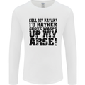Sell My Kayak? Funny Kayaking Mens Long Sleeve T-Shirt White