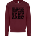 Sell My Kayak? Funny Kayaking Mens Sweatshirt Jumper Maroon
