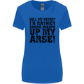 Sell My Kayak? Funny Kayaking Womens Wider Cut T-Shirt Royal Blue