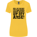 Sell My Kayak? Funny Kayaking Womens Wider Cut T-Shirt Yellow