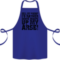 Sell My Piano? Funny Pianist Player Music Cotton Apron 100% Organic Royal Blue