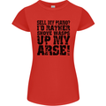 Sell My Piano? Funny Pianist Player Music Womens Petite Cut T-Shirt Red