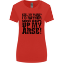 Sell My Piano? Funny Pianist Player Music Womens Wider Cut T-Shirt Red
