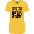 Sell My Piano? Funny Pianist Player Music Womens Wider Cut T-Shirt Yellow