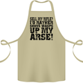 Sell My Rifle? Soldier Farmer Farming Range Cotton Apron 100% Organic Khaki