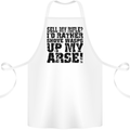 Sell My Rifle? Soldier Farmer Farming Range Cotton Apron 100% Organic White