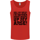 Sell My Rifle? Soldier Farmer Farming Range Mens Vest Tank Top Red