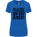Sell My Rifle? Soldier Farmer Farming Range Womens Wider Cut T-Shirt Royal Blue