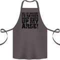 Sell My Shotgun? Farmer Farming Tractor Cotton Apron 100% Organic Dark Grey