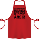 Sell My Shotgun? Farmer Farming Tractor Cotton Apron 100% Organic Red
