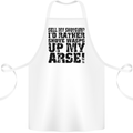 Sell My Shotgun? Farmer Farming Tractor Cotton Apron 100% Organic White