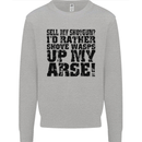 Sell My Shotgun? Farmer Farming Tractor Mens Sweatshirt Jumper Sports Grey