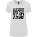 Sell My Shotgun? Farmer Farming Tractor Womens Wider Cut T-Shirt White