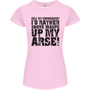 Sell My Snowboard? Funny Snowboarding Womens Petite Cut T-Shirt Light Pink