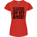 Sell My Snowboard? Funny Snowboarding Womens Petite Cut T-Shirt Red