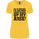 Sell My Snowboard? Funny Snowboarding Womens Wider Cut T-Shirt Yellow