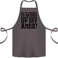 Sell My Speedboat? Boat Sailor Funny Cotton Apron 100% Organic Dark Grey
