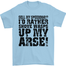 Sell My Speedboat? Boat Sailor Funny Mens T-Shirt Cotton Gildan Light Blue