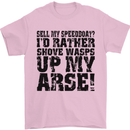 Sell My Speedboat? Boat Sailor Funny Mens T-Shirt Cotton Gildan Light Pink