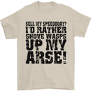 Sell My Speedboat? Boat Sailor Funny Mens T-Shirt Cotton Gildan Sand