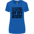 Sell My Speedboat? Boat Sailor Funny Womens Wider Cut T-Shirt Royal Blue