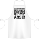 Sell My Tractor? Farmer Farming Driver Cotton Apron 100% Organic White