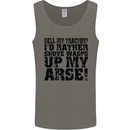 Sell My Tractor? Farmer Farming Driver Mens Vest Tank Top Charcoal