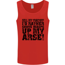 Sell My Tractor? Farmer Farming Driver Mens Vest Tank Top Red