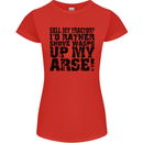Sell My Tractor? Farmer Farming Driver Womens Petite Cut T-Shirt Red