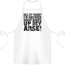 Sell My Trains? Trainspotter Trainspotting Cotton Apron 100% Organic White